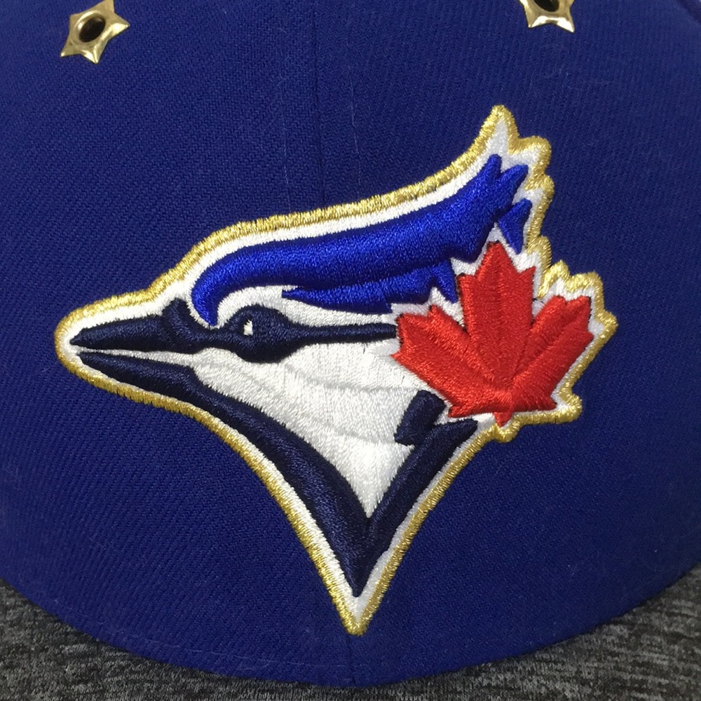 New Era 59FIFTY Toronto Blue Jays Hat 2016 All Star Game Patch - Picture 10 of 10